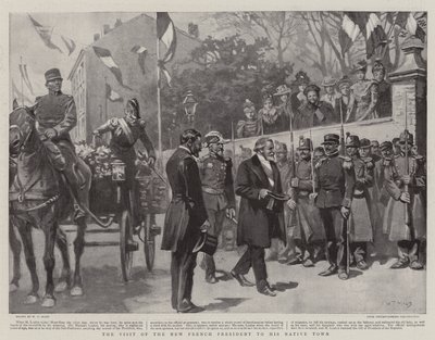 La visita del nuevo presidente francés a su ciudad natal de William T. Maud